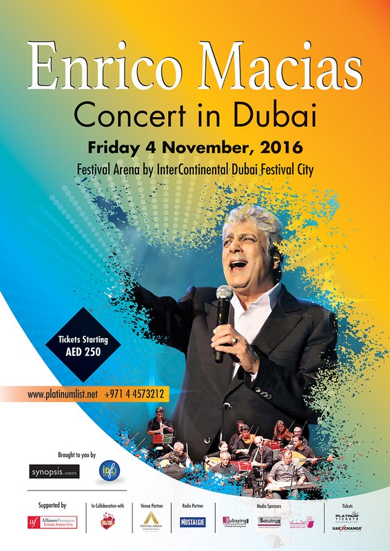 Enrico Macias in Dubai